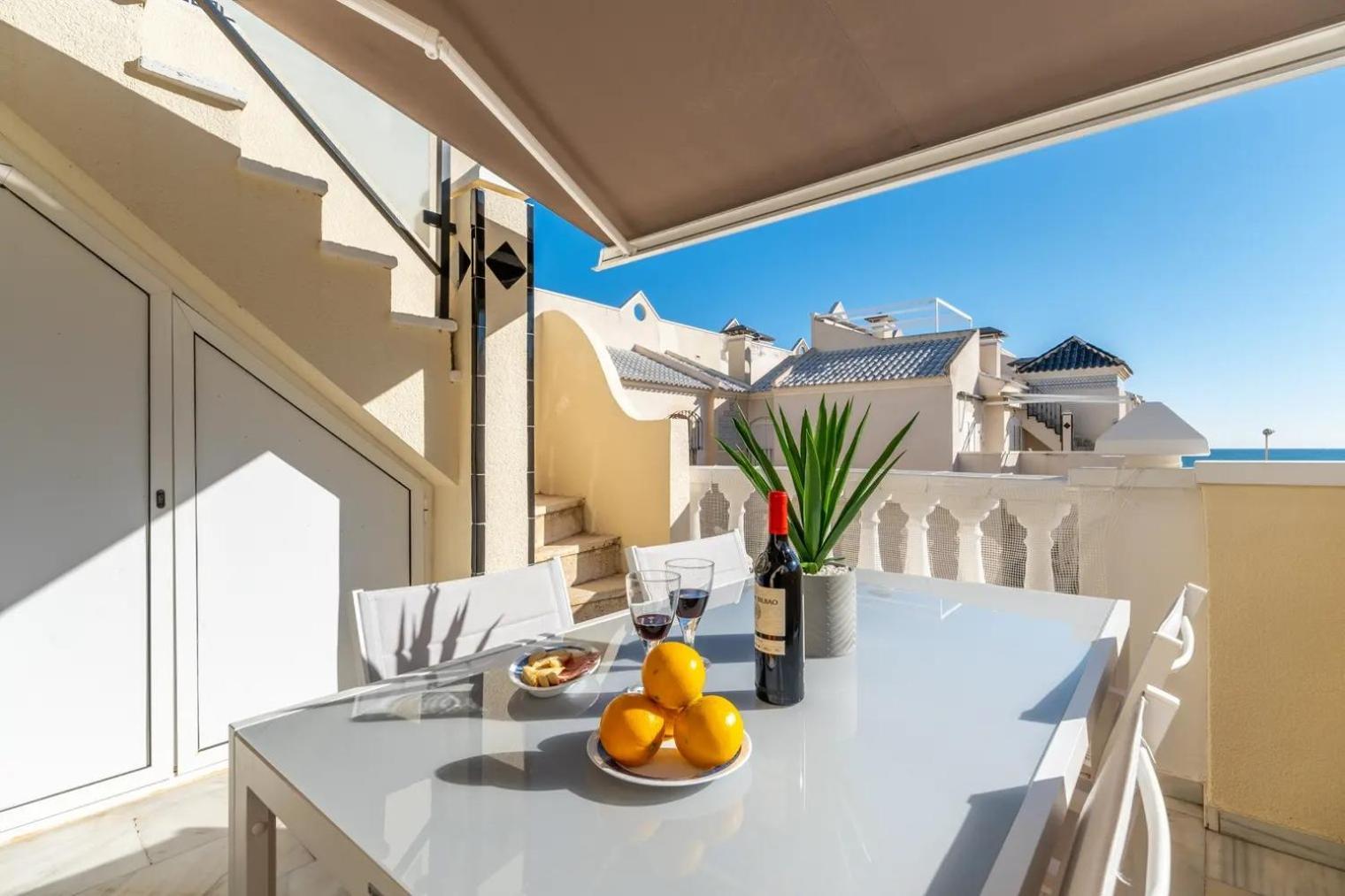 Amazing Penthouse On The Beach, Sea Views, Wifi, Airconditioning And Parking Torrevieja Zewnętrze zdjęcie