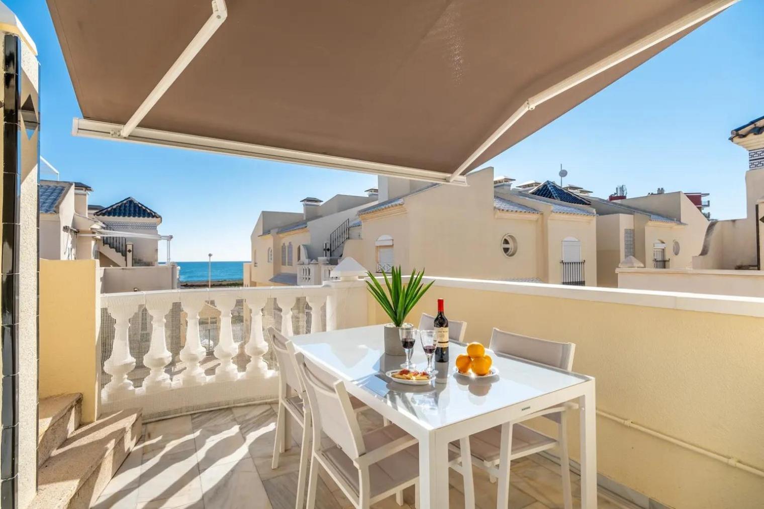 Amazing Penthouse On The Beach, Sea Views, Wifi, Airconditioning And Parking Torrevieja Zewnętrze zdjęcie