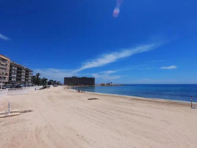 Amazing Penthouse On The Beach, Sea Views, Wifi, Airconditioning And Parking Torrevieja Zewnętrze zdjęcie